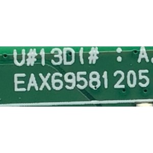 MAIN PARA SMART TV LG 4K / NUMERO DE PARTE EBT67237902 / EAX69581205 / 67237902 / 69581205 / 2JEBT000-0193 / RU2971A07Q / PANEL NC550TQG -ABKH7 / DISPLAY HV550QUB-FID / MODELO 55UQ7070ZUE.BUSFLKR